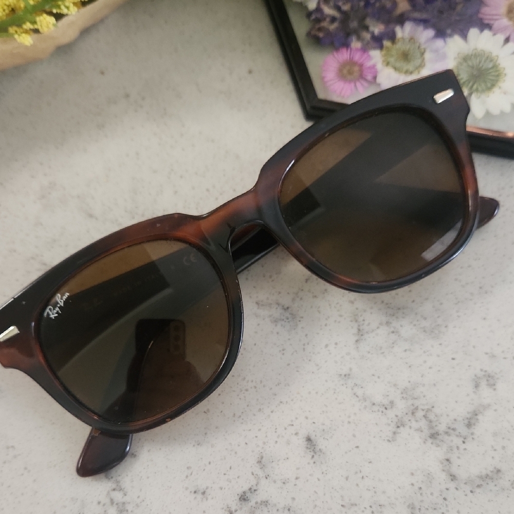 Ray-Ban Meteor Tortoise Sunglasses